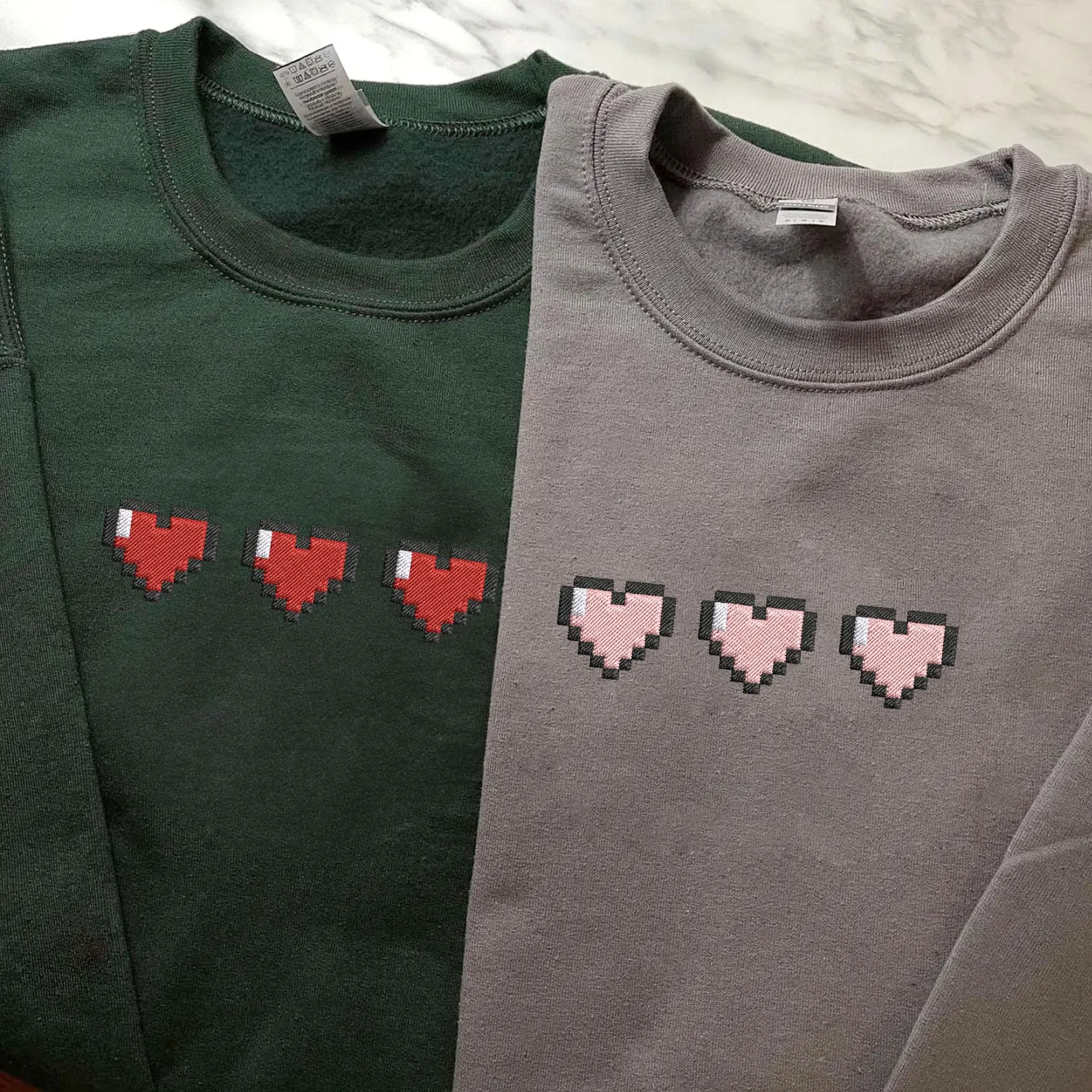 Pixel Hearts Hoodie