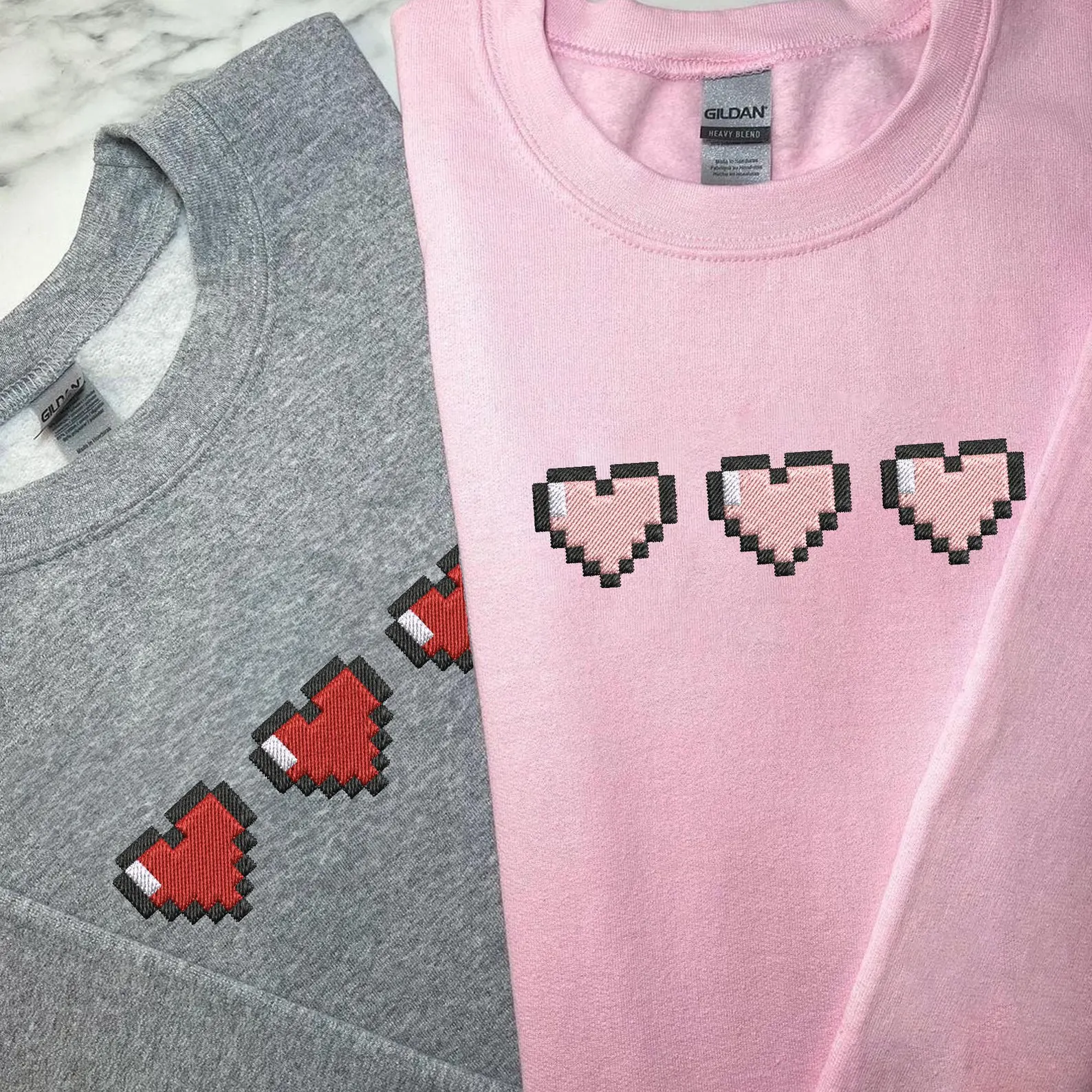 Pixel Hearts Hoodie